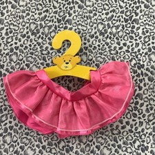 Build A Bear items Pink frilly Skirt And Hanger build a bear 