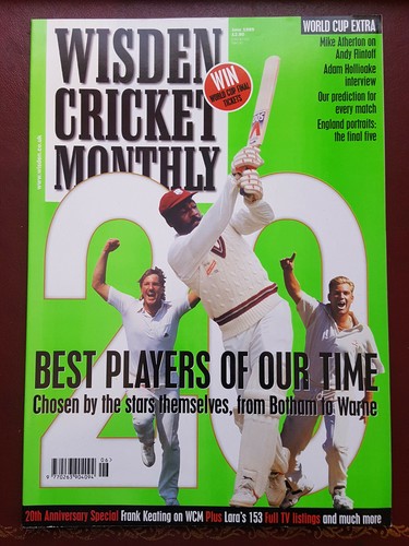Wisden cricket monthly - wisden,