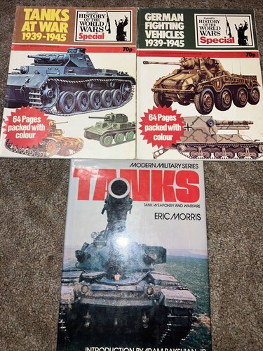 Tanks military vehicles book - tanks,