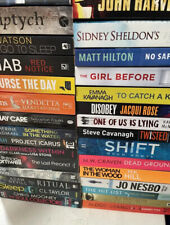 Crime & Thriller, Adult, Suspense, Psychological Book Bundle X 5, 10, 15, 25