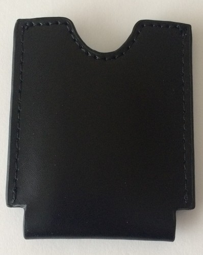 Black leather case - leather, for