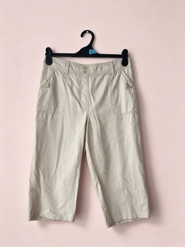 Cream grey culottes neutral - culottes,
