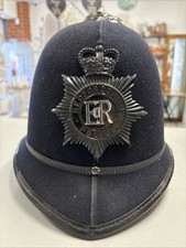 Vintage rare discontinued Bedfordshire Constabulary Helmet blackout Badge Vgc