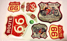 Set Sticker Route 66 for