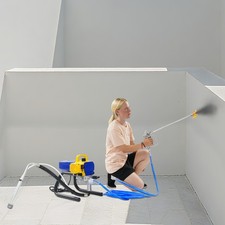 Wall paint spray gun spraying - spray,