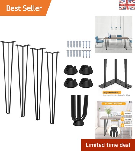 Versatile black table legs - table,