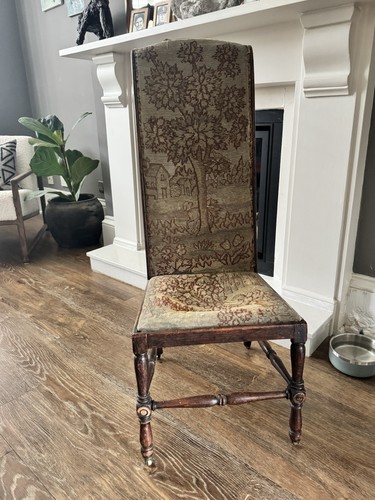 Antique prayer chair - antique,