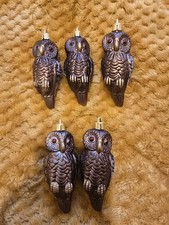 Owl Christmas Tree Decorations