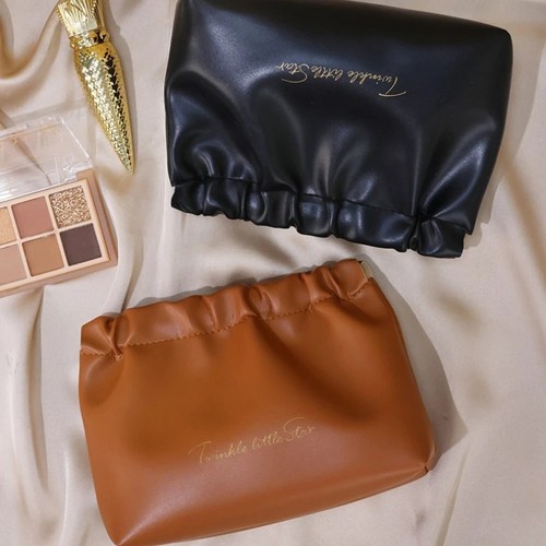 Waterproof ruched cosmetic - ruched,