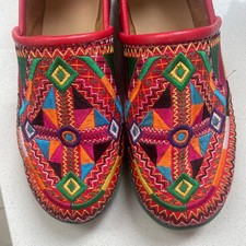 Moroccan Berber Slipper Babouch Leather handmade - size 5/6