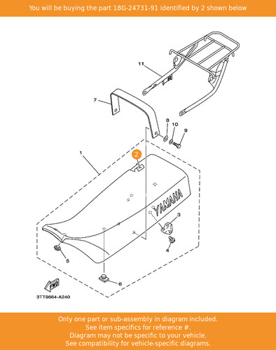 Yamaha cover seat - yamaha, cover,
