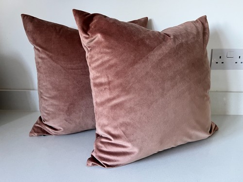 Velvet cushions rose - 2,