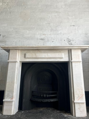 Marble fire surround for cast - marble,