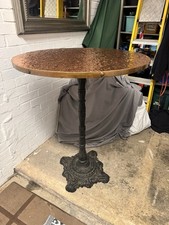 HEAVY! Cast Iron Base Standing