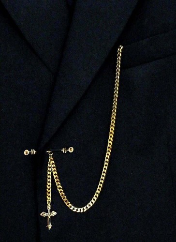 Gold plated inches - 12", long