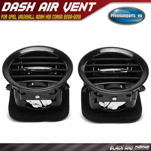 Dash heater air vent outer - 2x,