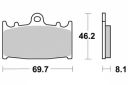 Set brake pads suzuki - pads,