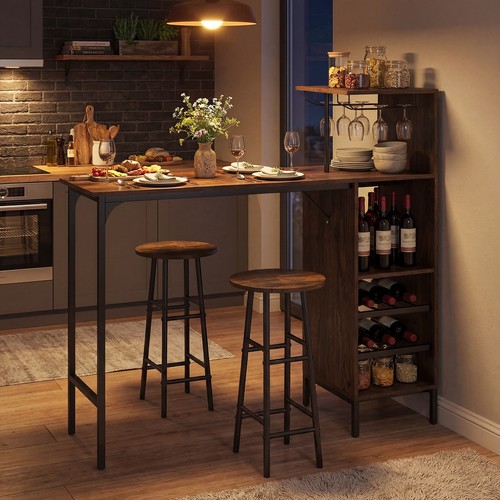 3pcs bar table and chairs - table,