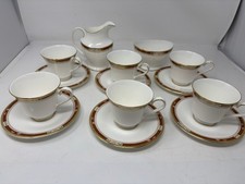 Royal Doulton Sandon 6 Cups, 6 Saucers,jug & Sugar Bowl