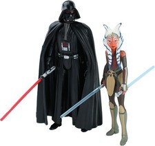 Star Wars Force Rebels Articulated Figure Toy Darth Vader & Ahsoka Ano