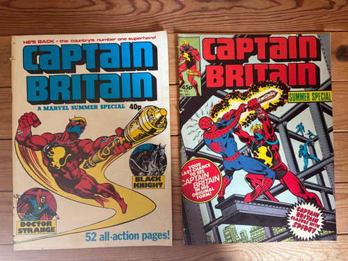 Marvel captain britain - uk,