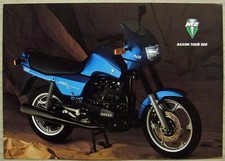 MZ SAXON TOUR 500 MOTORCYCLE Sales Specification Leaflet Technical Data c1995