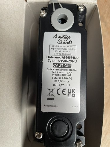 A950629nu armitage shanks - a950629nu, auto