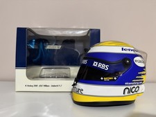 RARE Nico Rosberg AT&T Williams 2008 Schuberth 1/2 scale F1 Helmet