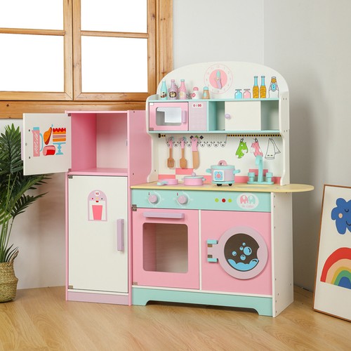 Kids play kitchen set - play, with
