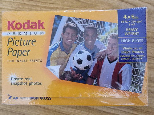 Kodak premium picture - premium, paper