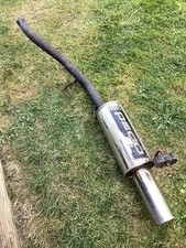 Peco Big Bore Old Skool Boy Racer Race Retro Back Box Exhaust. Corsa D