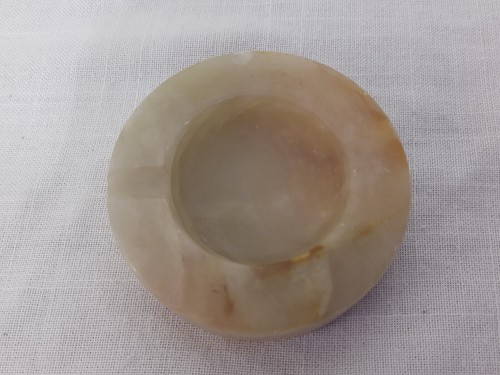 Vintage small round ashtray - round,