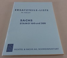 Parts catalogue/parts list