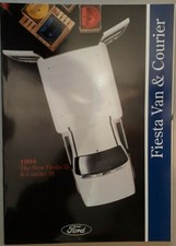 Ford Fiesta Van & Courier Brochure 1994 - 35 50
