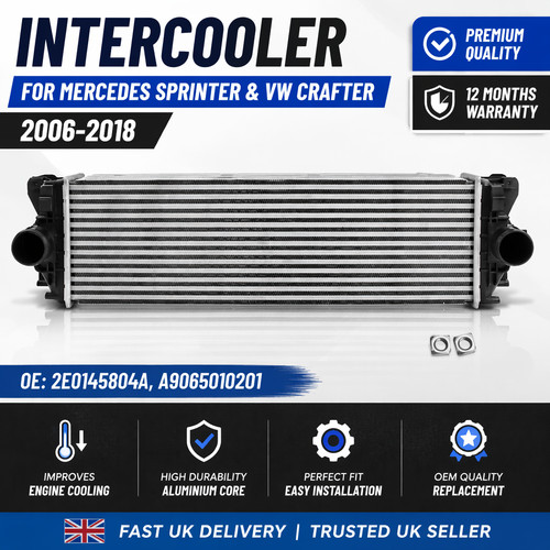 Intercooler fit mercedes - fit,