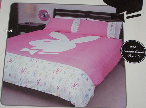 Playboy bunny logo pink white - bunny,