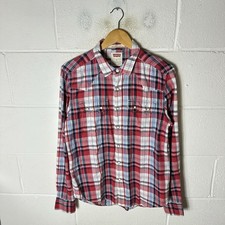 Levis Shirt Mens Medium Red