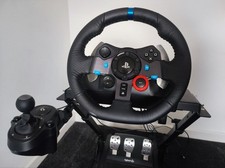 Logitech G29 wheel, Gear shifter, stand and pedals Bundle