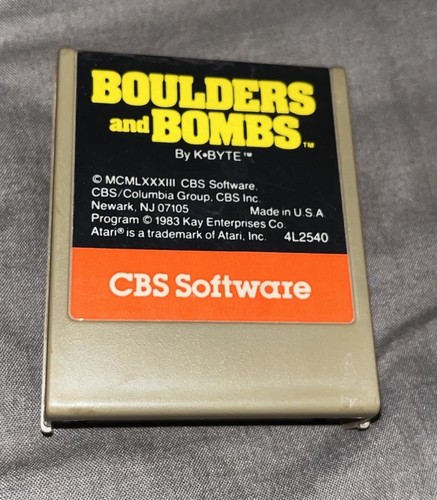 Atari 800 boulders - ,