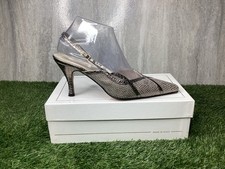 Sabrina Chic Pewter Snakeskin