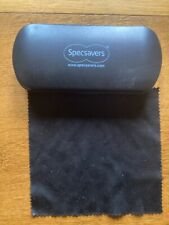 Specsavers black hard glass case