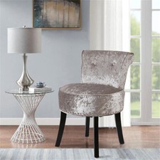 Accent Velvet Vanity Stool