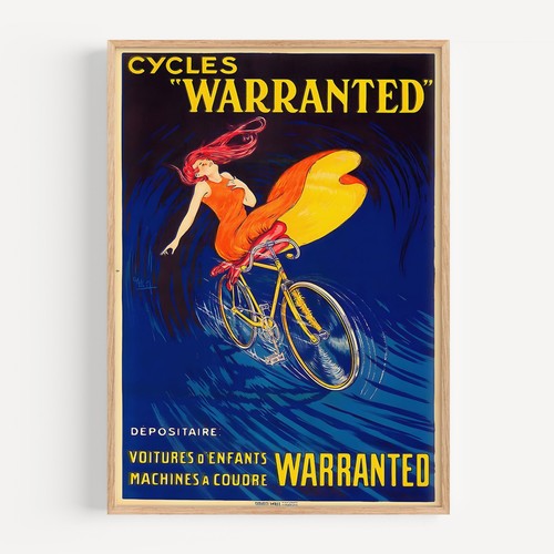Cycles warranted bicycle 1920 - warranted,