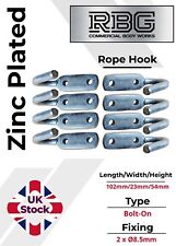 8x Tailboard Rope Hooks Small