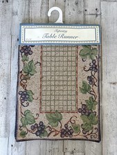 NOS Woven Tapestry Table