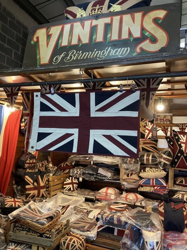 Union jack textile flag - union,