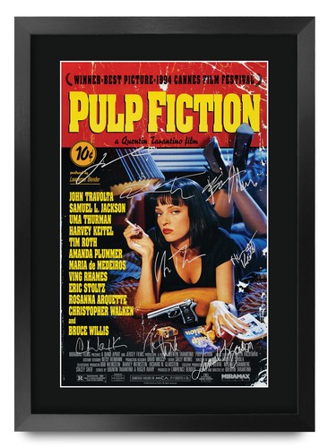 Pulp fiction movie - poster, cast