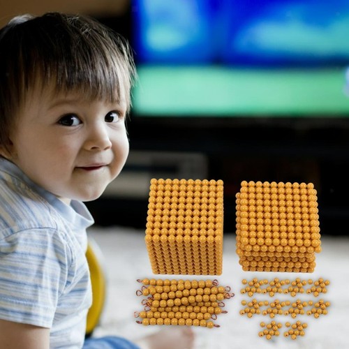 Montessori math beads - montessori,