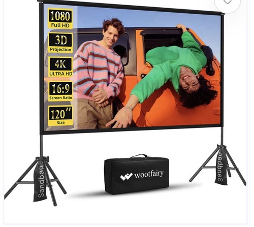 Wootfairy 120in portable - 16:9,