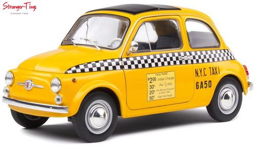 Solido fiat 500 taxi nyc - fiat,